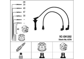 Buji Kablosu  NGK 6370  32722PK2620 32722-PK2-620