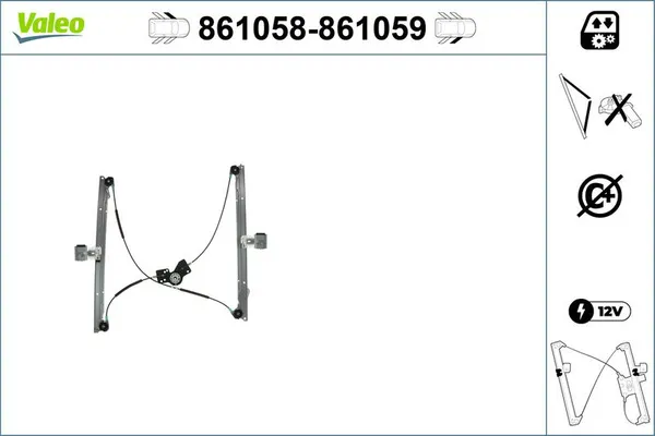 Cam Krikosu Ön Sol Chrysler Voyager (RG)(2001->)  VALEO 861058