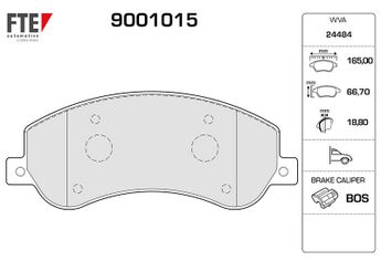 Fren Disk Balata Ön FTE 9001015  6C112K021AB 1371402 1433952 1488962 1553797 1560014 1721087 1824346 6C11-2K021-AB 6C112K021AC 6C11-2K021-AC 6C112K021AD 6C11-2K021-AD 6C112K021AE 6C11-2K021-AE 9C112K021AA 9C11-2K021-AA ME6C1J2K021AA ME6C-1J2K021-AA ME6C1J2K021AB ME6C-1J2K021-AB 6C1Z2001C
