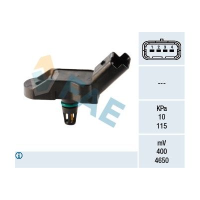 MAP Sensörü  Fiat Fiorino ( Qubo ) (300/225) Combi / Panorama (2008->)  VDO 2803550200302