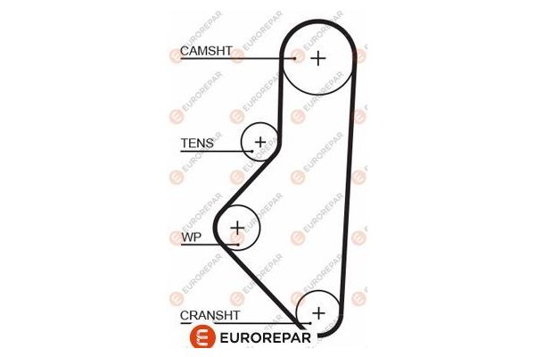 Triger Kayışı  Peugeot 305 (11.1977->)  EUROREPAR 1633127780