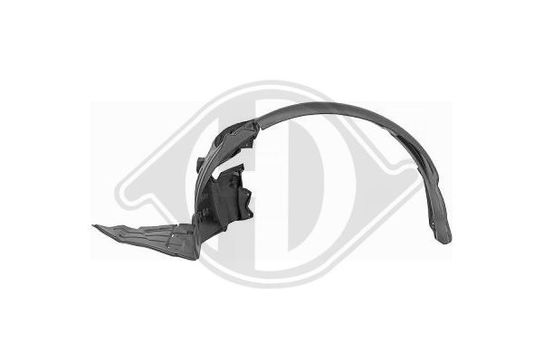 Çamurluk Davlumbazı Ön Sol Renault Laguna Grandtour (2007->)  EUROBUMP REN15LA016Y