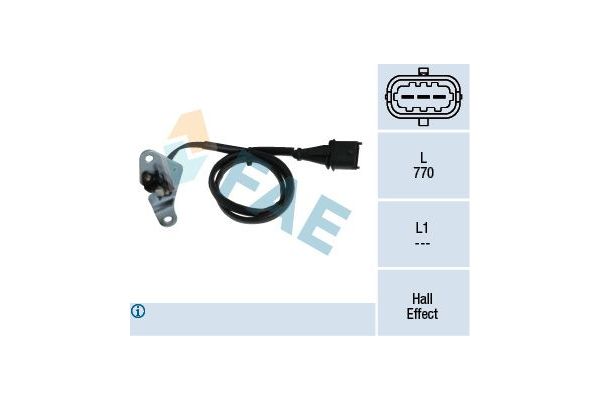 Eksantrik Devir Sensörü  Fiat Doblo (223) Cargo/Combi (08.2005->)  FAE 79106