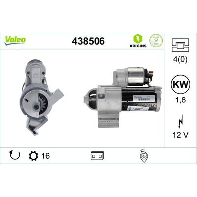 Marş Dinamosu  VALEO 438506