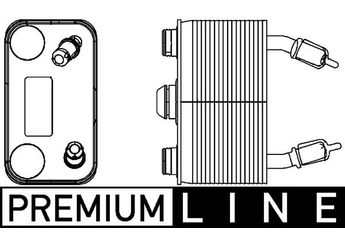 Şanzıman Yağ Soğutucu  MAHLE CLC 166 000P  7500754 1439112 1 439 112 17101439112 17207500754 7 500 754
