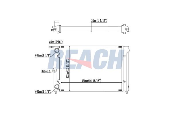 Su Radyatörü  RADISEN RR 65163