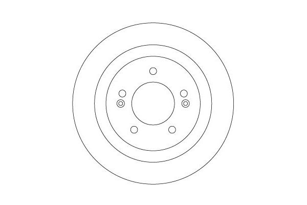 Fren Disk Ayna Arka Sağ ve Sol Hyundai i40 (VF)(2012->)  TRW DF6367