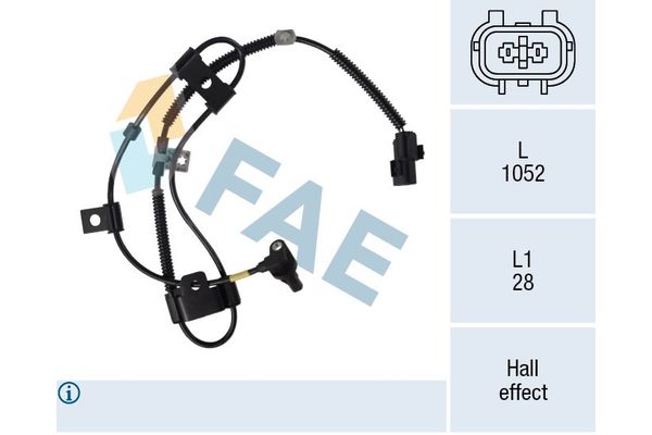 Abs Sensörü Ön Sağ MOBIS 956711G000