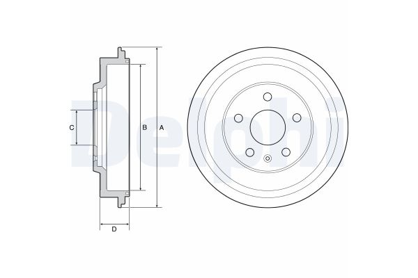 Kampana Arka Sağ veya Sol DELPHI BF561