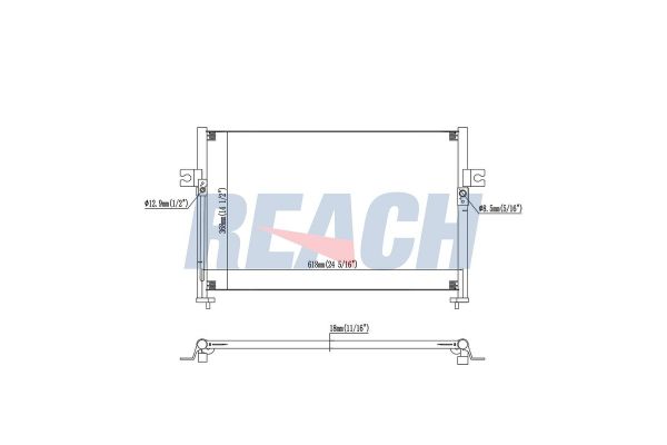 Klima Radyatörü  KRAFTVOLL 08060093