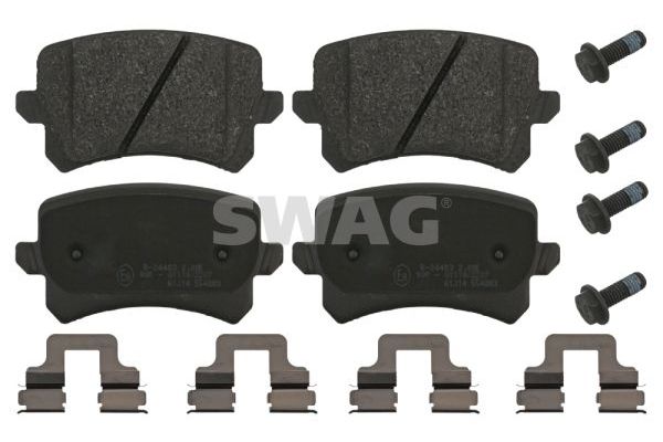 Fren Disk Balata Arka Volkswagen Sharan (7N1)(05.2010->2015)  SWAG 30 91 6991