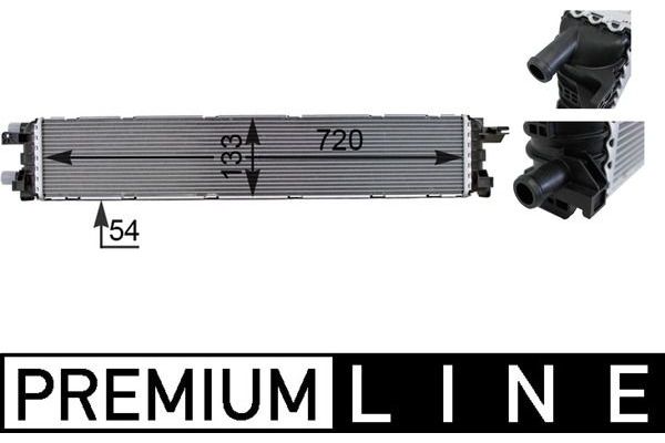 Turbo Radyatörü  Audi S6 Sedan (4GC)(09.2014->)  MAHLE CI R13 000P