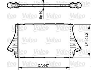 Turbo Radyatörü  VALEO 818840  12773072