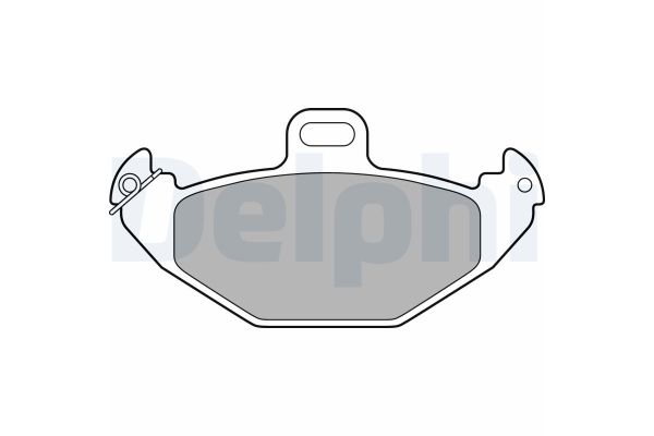 Fren Disk Balata Arka Renault Laguna Grandtour (K56)(08.1995->)  DELPHI LP1252