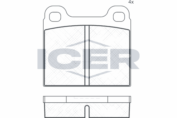 Fren Disk Balata Ön KALE BALATA 20228 152 04 ANS KD13