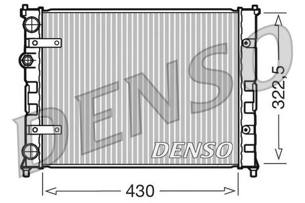 Su Radyatörü  DENSO DRM26007