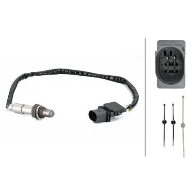 Oksijen (Lambda) Sensörü  Audi A6 Sedan (4FC)(10.2008->)  HELLA 6PA 358 103-101