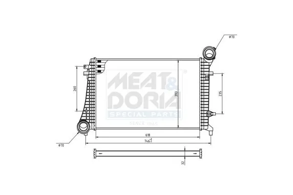 Turbo Radyatörü  MGA 80538