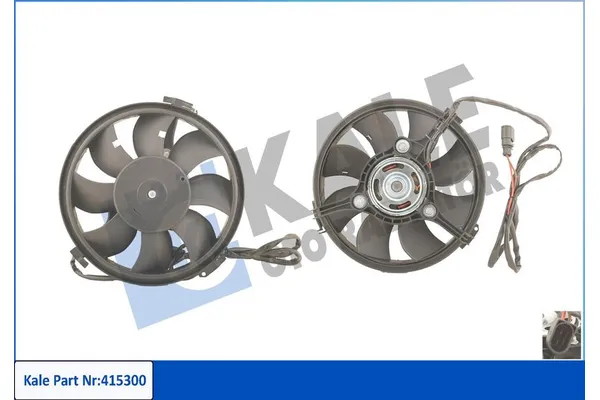 Radyatör Fan ve Motoru  Audi S6 Sedan (4B4)(06.2001->)  KALE 415300