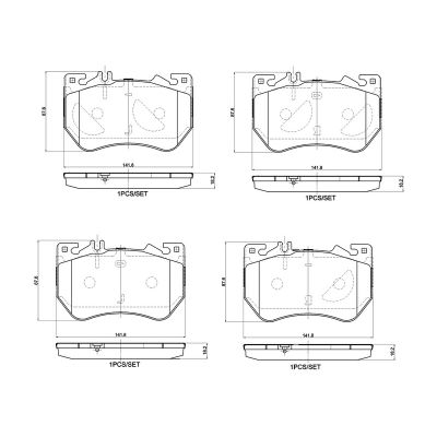 Fren Disk Balata Ön BREMBO P 50 180