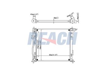 Su Radyatörü  VEKA 16-3238  25310D7100 25310D7150