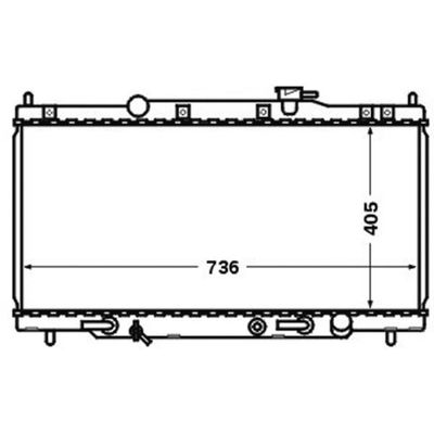 Su Radyatörü  MAHLE CR 1460 000S