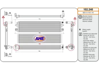 Su Radyatörü  RADISEN RR 606910  2Q0121253D 2Q0121253S RR606910