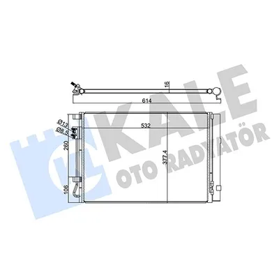 Klima Radyatörü  Hyundai Accent Blue (SB)(08.2011->)  MANDO HC976061R000S