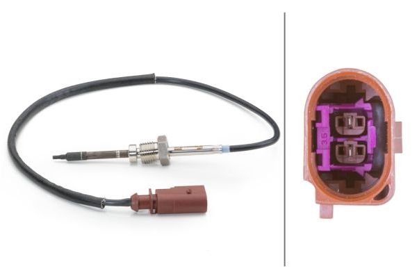 Egzoz Sıcaklık Sensörü  Audi Q5 (8R)(11.2008->)  HELLA 6PT 014 494-111