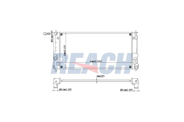 Su Radyatörü  RADISEN RR 64822