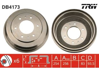 Kampana Arka Sağ veya Sol APALI 3035  MB950951 MB534245 MB193596 MB534235