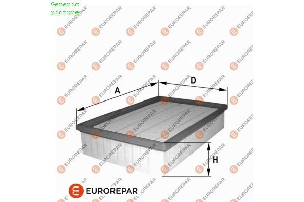 Hava Filtresi  Ford Focus 3/4/5 Kapı (CAP)(08.2004->)  EUROREPAR 1680341180