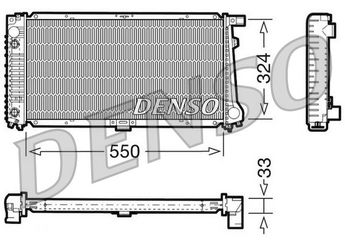 Su Radyatörü  DENSO DRM05059  DRM05059 1178098 17111178098