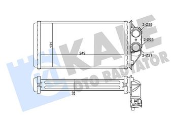 Kalorifer Radyatörü  KALE 346290  6448K4 6448.K4