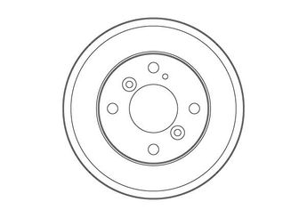 Kampana Arka Sağ veya Sol MARGO 2225013  1535923 1523797 5214583 8V511113AA 8V51-1113-AA 8V511113AB 8V51-1113-AB