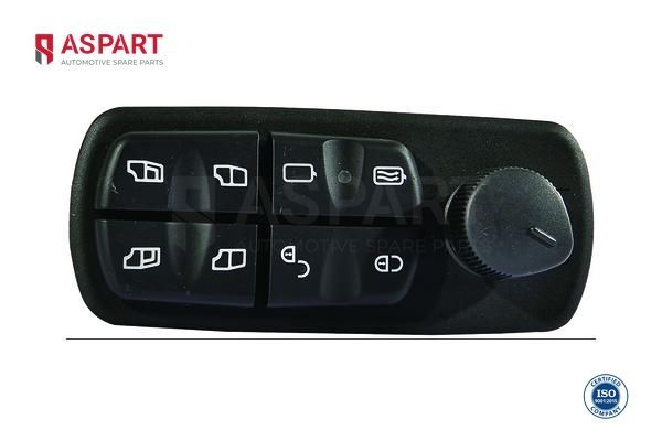 Cam Açma Düğmesi Ön Sol MCAR AN-5504