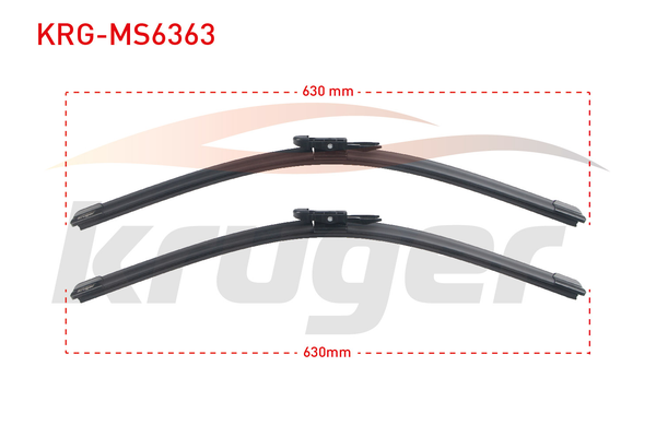 Silecek Süpürgesi Ön  630/630 mm - 25/25 inç KRUGER MS6363