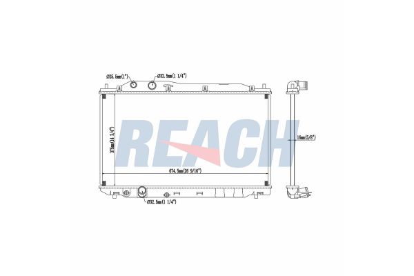 Su Radyatörü  ORİS 410-4811