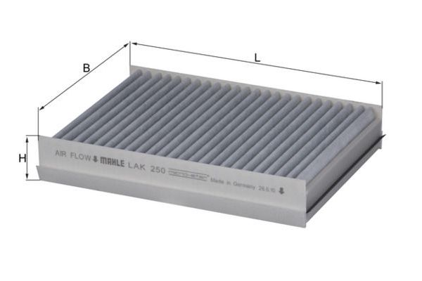 Polen Filtresi  Jaguar S-Type (03.2002->)  MAHLE LAK 250