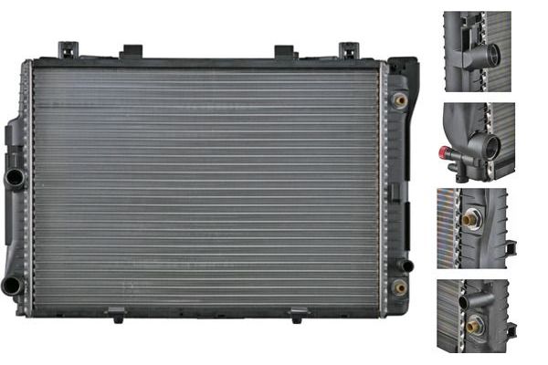 Su Radyatörü  Mercedes S -Serisi Sedan (BM 140)(10.1990->)  MAHLE CR 262 000S