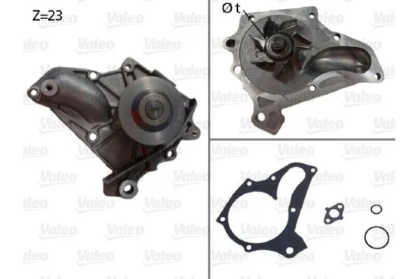 Devirdaim Su Pompası  Toyota Picnic (M10)(1997->)  VALEO 506624