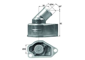 Termostat  MAHLE TI 9 87  92067408 92062728 4805152 4811586