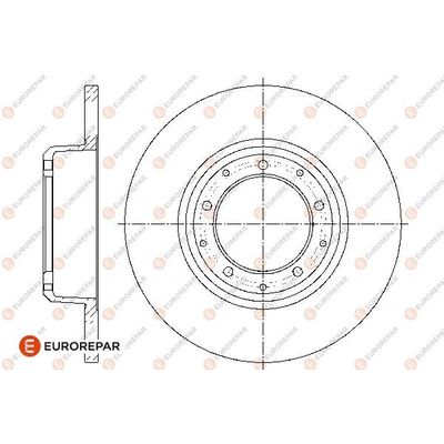 Fren Disk Ayna Arka Sağ ve Sol Land Rover Defender (LD)(05.1996->09.2002)  EUROREPAR 1667852280