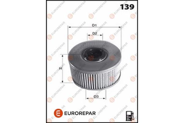 Yakıt Filtresi  Nissan Interstar P.Van (12.2021->)  EUROREPAR 1643630480