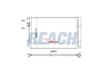 Klima Radyatörü  MAHER 18929  97606C8050 97606C8000