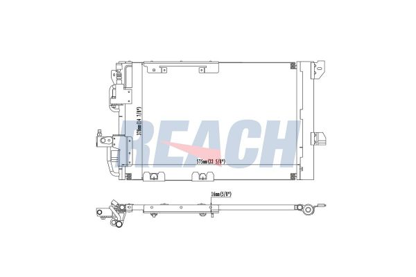 Klima Radyatörü  MGA 82135