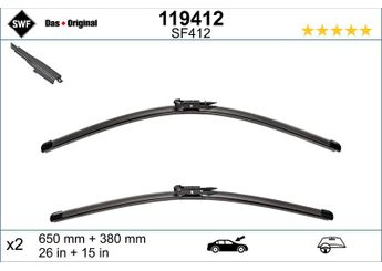 Silecek Süpürgesi Ön   FIAT ORJINAL 71805137  71805137 95228809 95228810 95228811 95228812 517014240 517014250