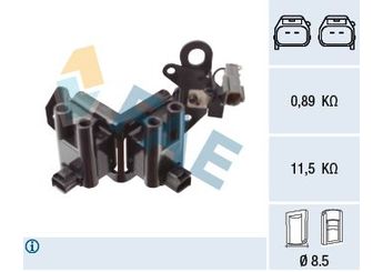 Ateşleme Bobini  SUPSAN AB0045  2730122600 138718 2508718 27301-22600 2730122610 27301-22610 27301 22600 27301 22610