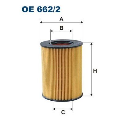 Yağ Filtresi  Volvo XC70 (04.2007->)  FILTRON OE 662/2