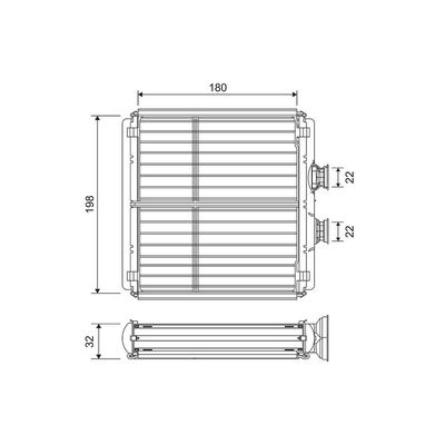 Kalorifer Radyatörü  Mercedes AMG GT (BM 190)(10.2014->)  VALEO 811508